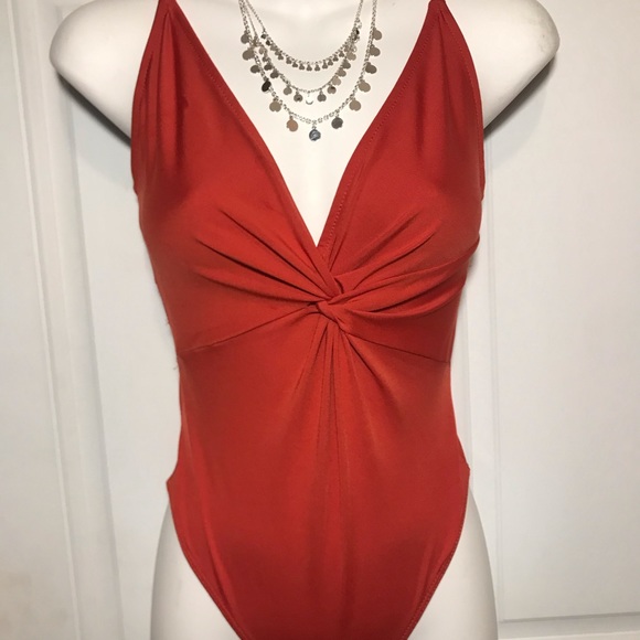 Orange bodysuit🍊 - Picture 2 of 4